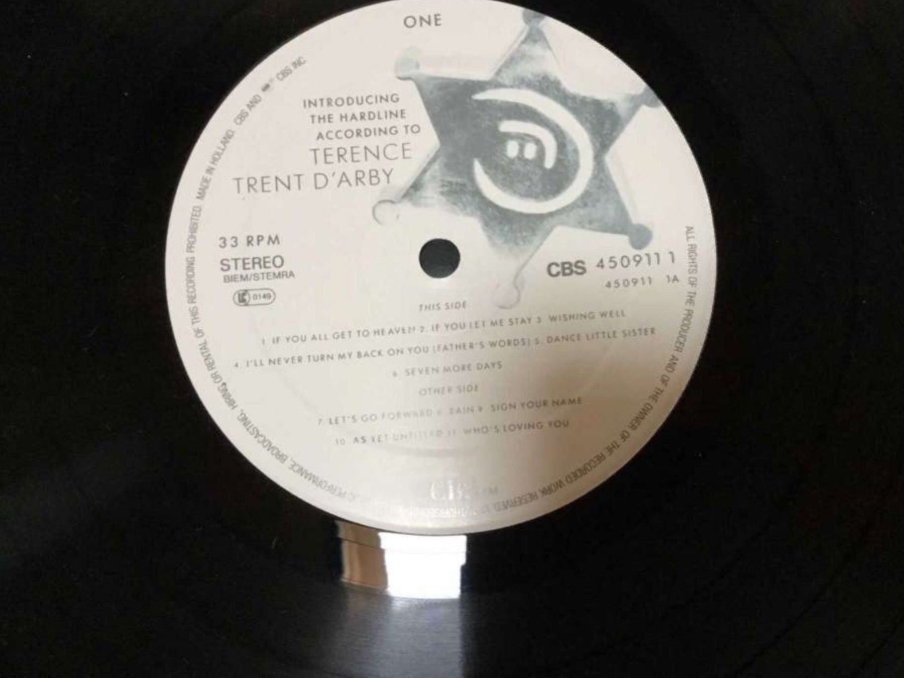 Dischi in vinile: Terence Trent D’Arby introducing – Usato da Noes venduto da Orsomarso72 2