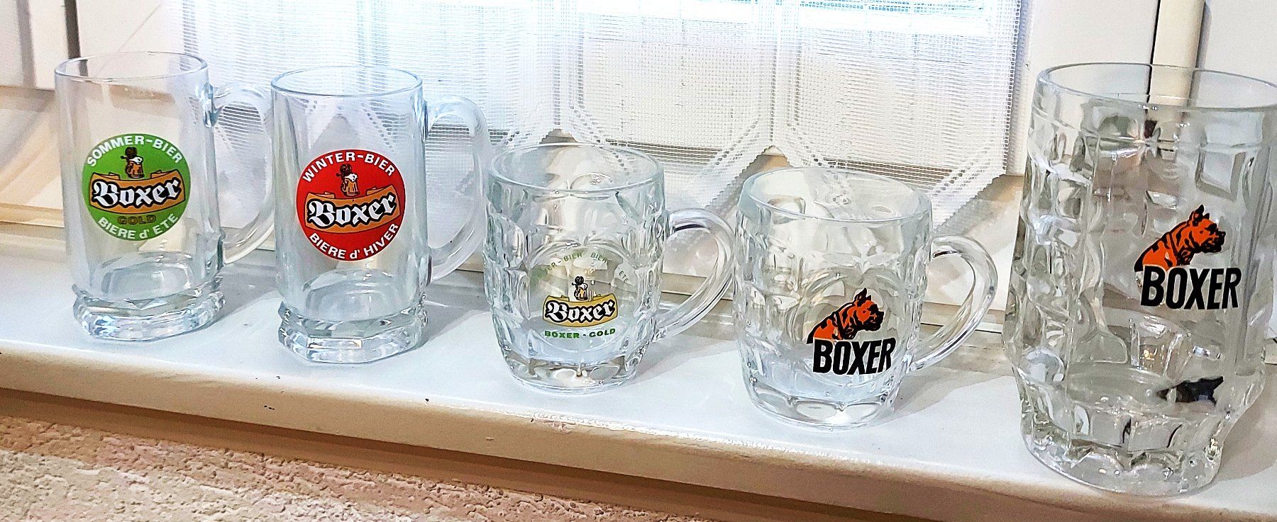 Bicchieri: Boxer Bier Gläser – Usato da Zofingen venduto da Bierjaeger