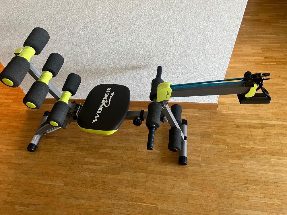 L.A. Sports Terra Core Multi Fitnessgerät – Balance-Trainer, Steppbrett, Inkl. Bändern, Max. 450 Kg