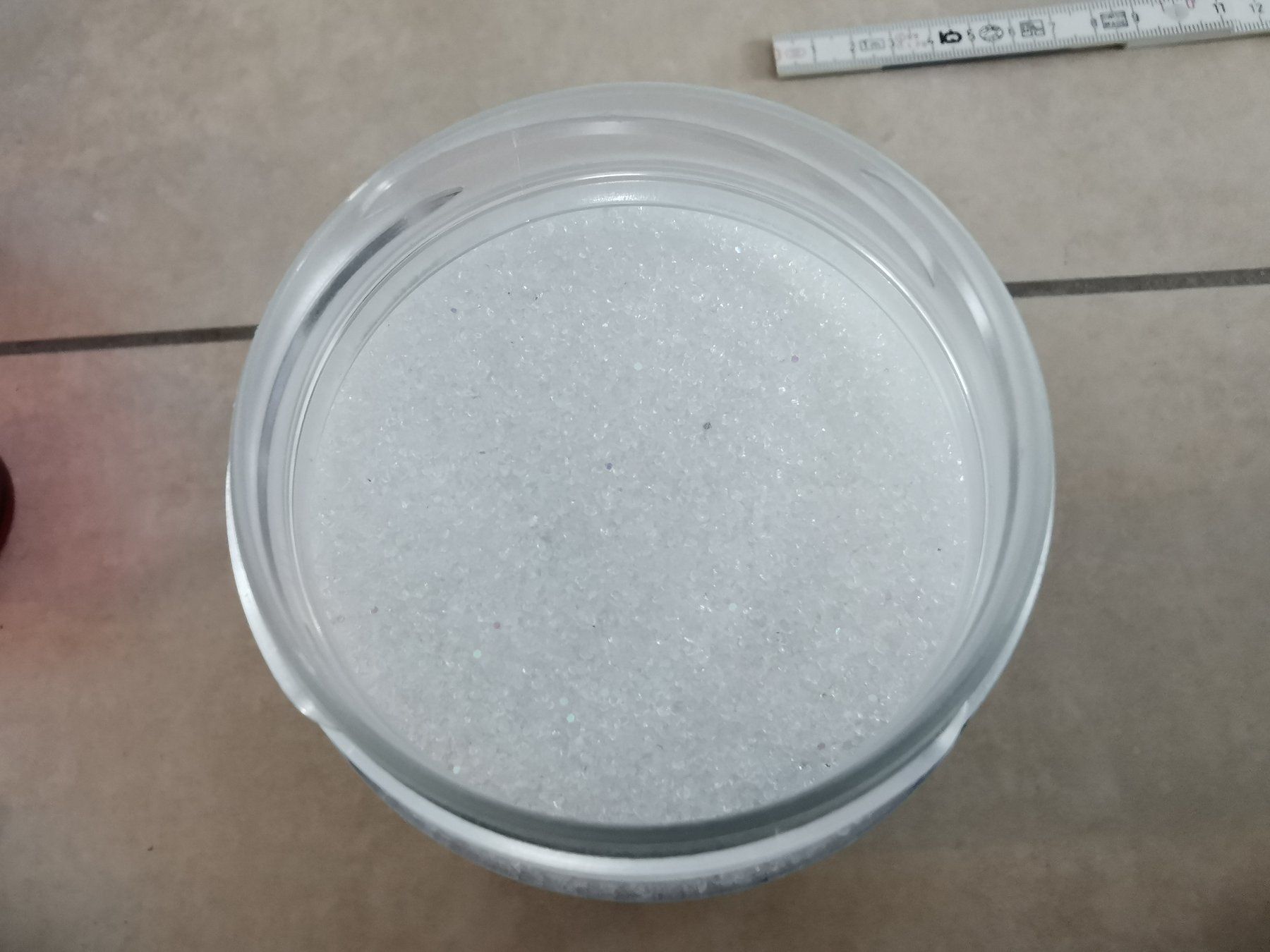 Tutte le decorazioni: Dekosand weiss / crystal – Nuovo e nell'imballaggio originale da Rickenbach b. Wil venduto da Beautiful.Things 2