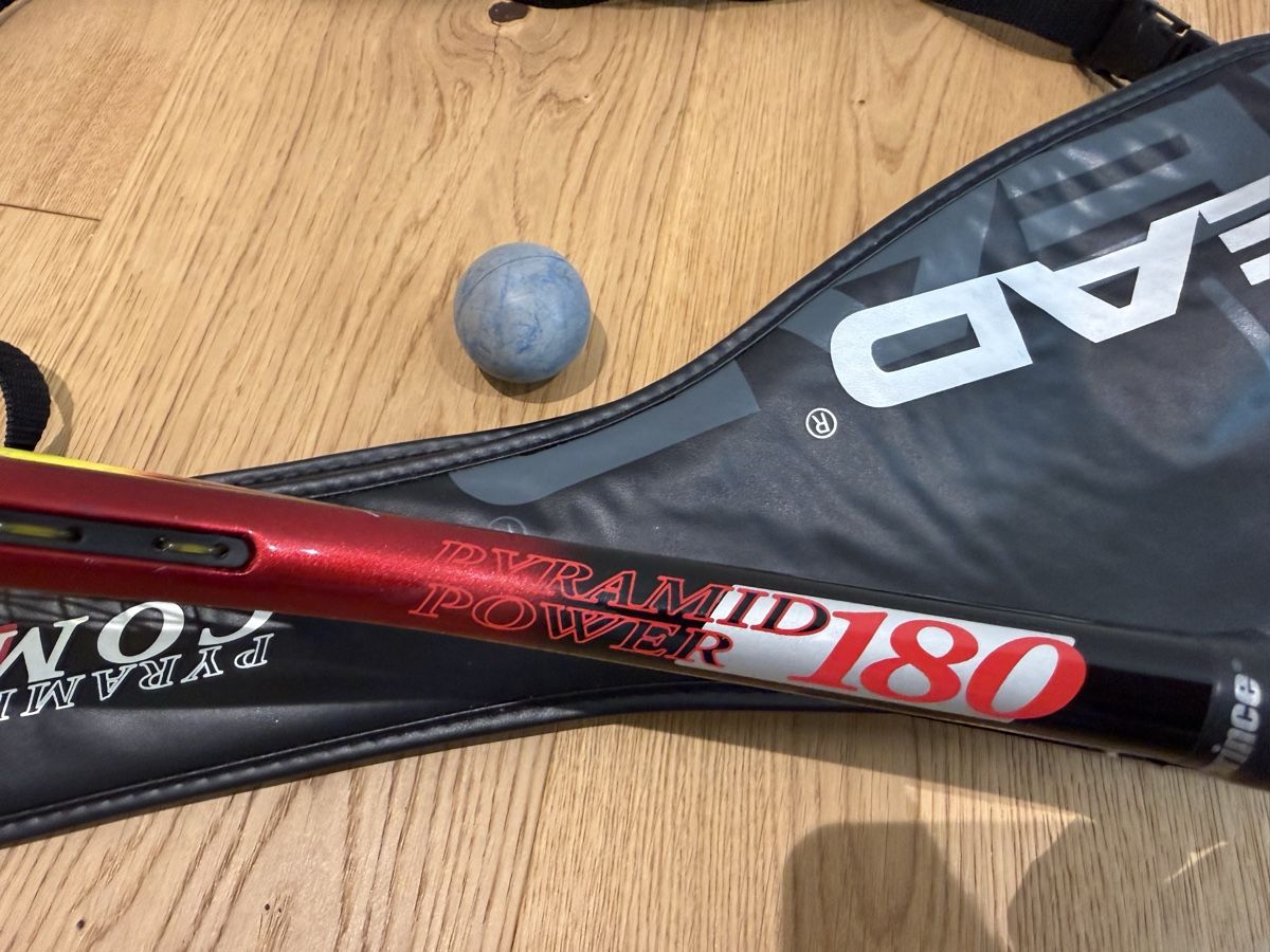 Racchette: Head Squash Schläger Pyramid Power 180 mit Tasche – Usato da Baar venduto da Mathiasbrenner 1
