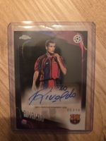 Rivaldo Autograph Card FC Barcelona Topps Chrome limit 06/10