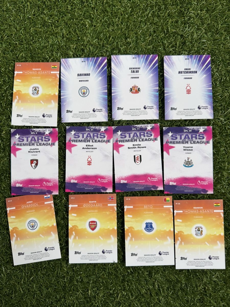 Topps Sammelbilder & Trading cards: TOPPS PREMIER LEAGUE 2026/2027 – Neu (gemäss Beschreibung) aus Basel von arr_j96w 1
