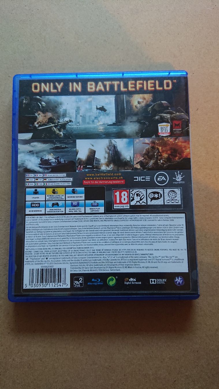 Giochi: Battlefield 4 PS4  – Usato da Chur venduto da FreakofRarity 1