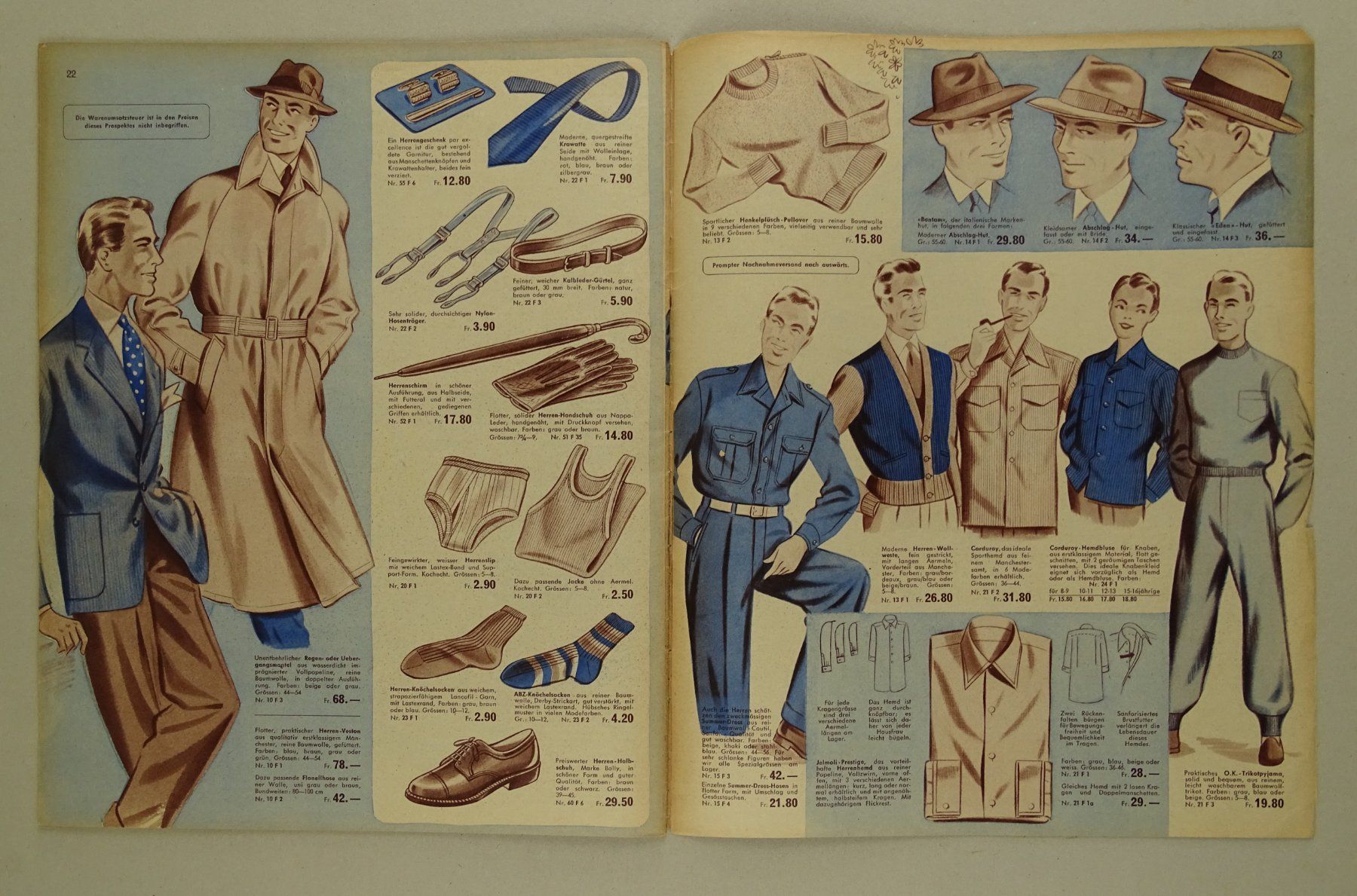 Bücher: JELMOLI KATALOG 1950 – Gebraucht aus Grüningen von Kartensammler 6