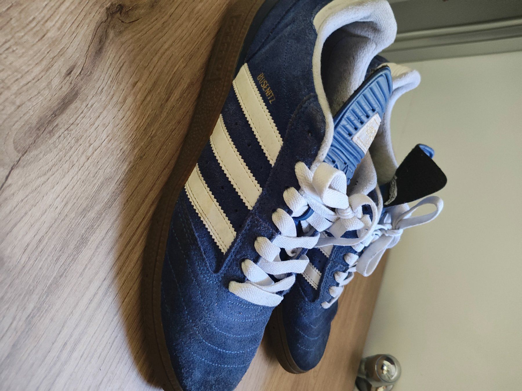 Adidas Scarpe da uomo: Adidas Busenitz blue suede size 44 – Usato da St-Gingolph venduto da Retro_seller
