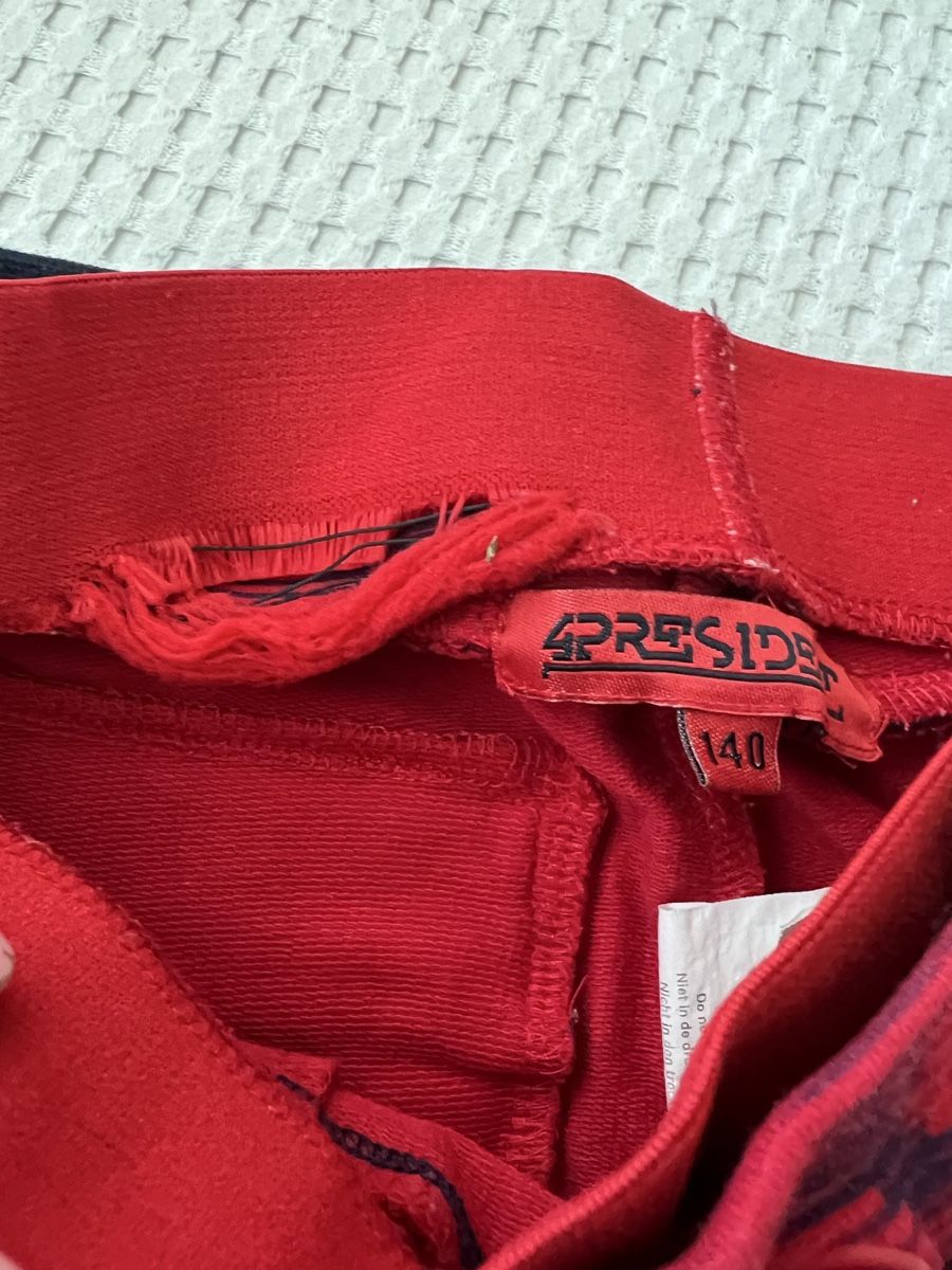 Pantaloni: SHORTS ROT GEMUSTERT GR 116 – Usato da Basel venduto da theo-g77 3