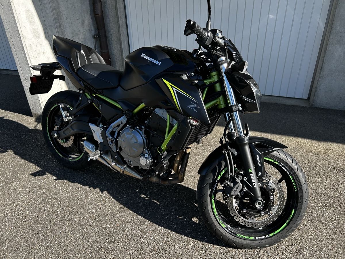 Kawasaki Strada: Kawasaki z650 ABS 2018 – Usato da Messen venduto da alpha36 2