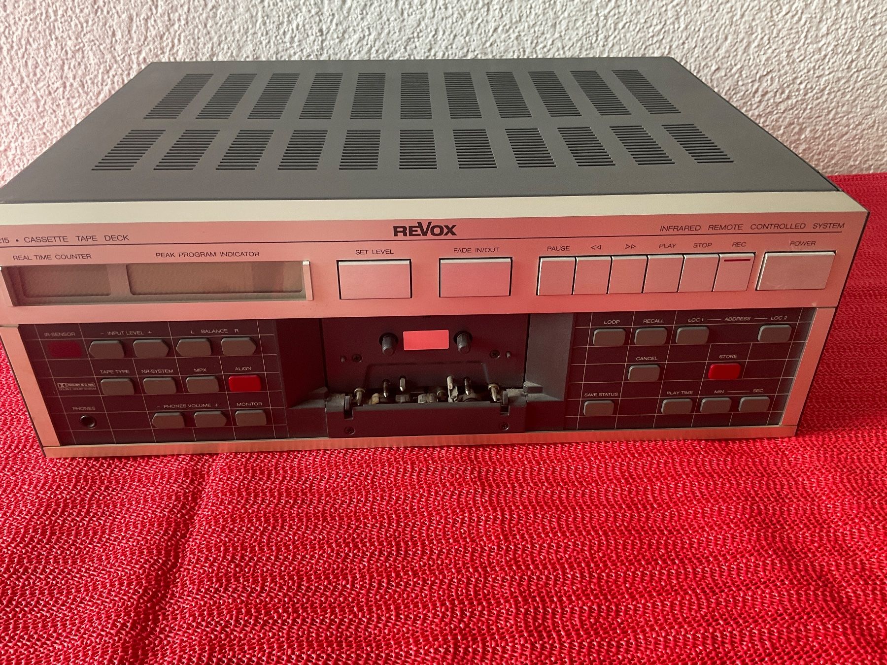Revox Bandmaschinen: ReVox B 215 Cassette Tape Deck – Gebraucht aus Langenthal von RronJora