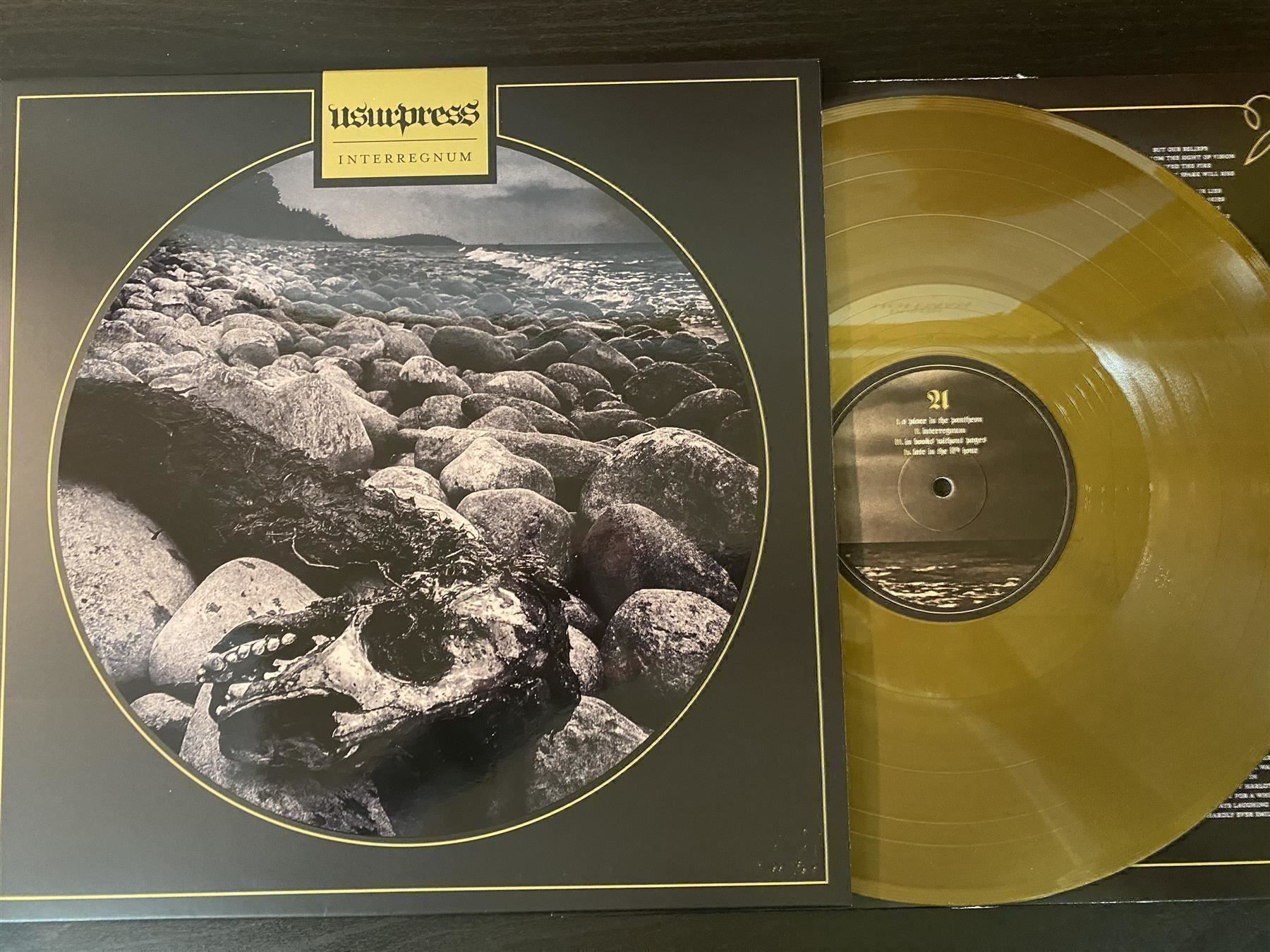 Dischi in vinile: Usurpress – Interregnum [Gold LP PL 2018] – Usato da Tamins venduto da Dark-Skull-Vinyl
