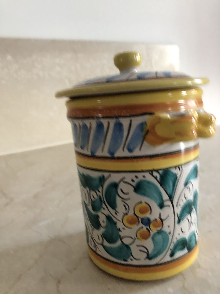 Vasi & Recipienti: Caltagirone small jar – Usato da Montagnola venduto da AndyFinky 1