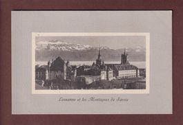 LAUSANNE - Château et Cathédrale - 1909
