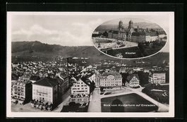 Einsiedeln, Kloster, Panorama vom Kloste