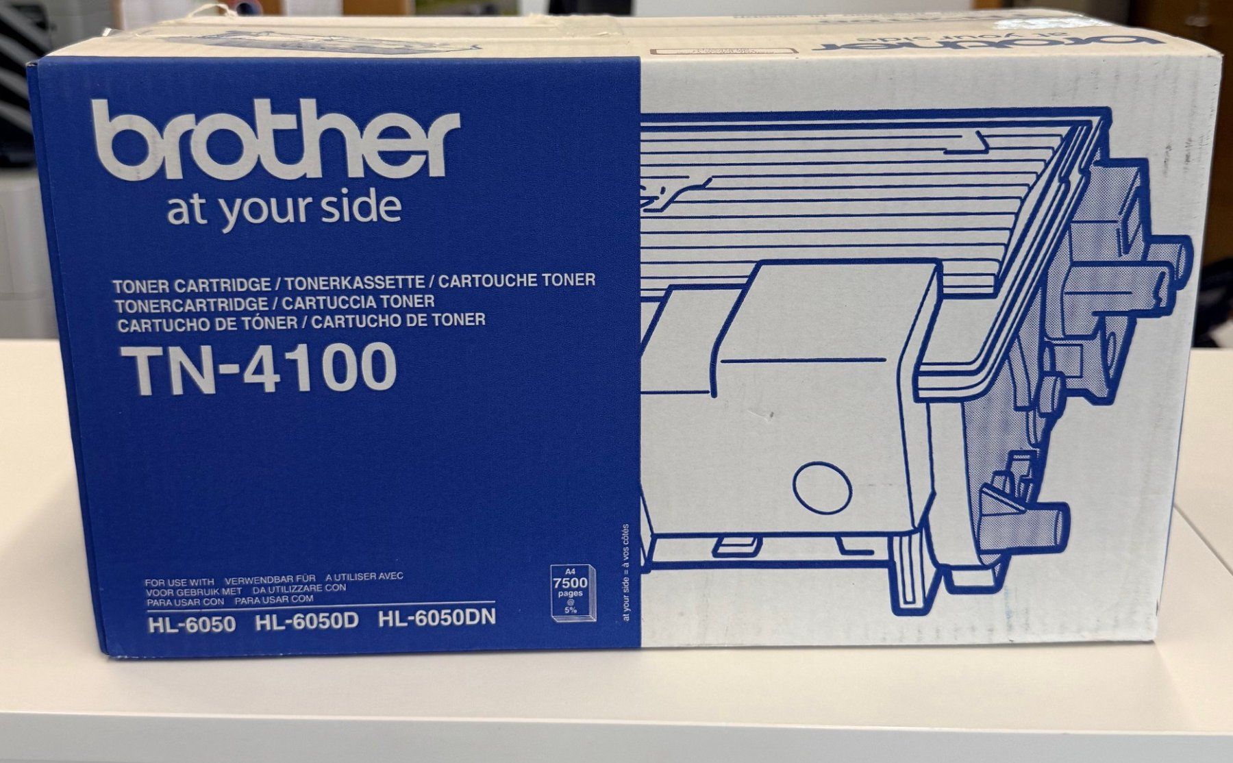 Brother Cartucce per stampanti & toner: Toner originale Brother TN-4100 – Nuovo e nell'imballaggio originale da Bellinzona venduto da Ario13