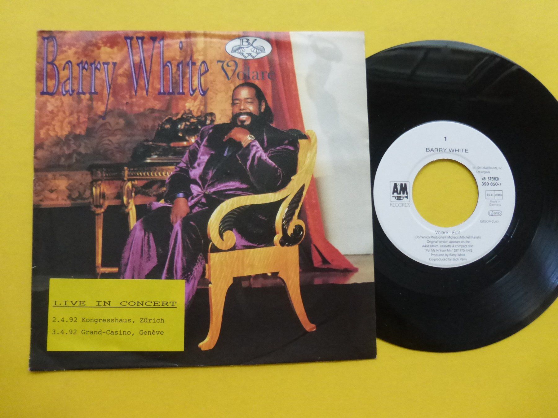 Dischi in vinile: Barry White – Volare – Usato da Zürich venduto da Swiss57