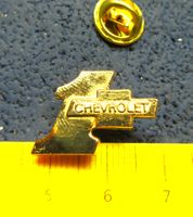 CHEVROELT NO1 GOLDIG AUTO SCHMUCK-PIN GEPRÄGT GOLDIG