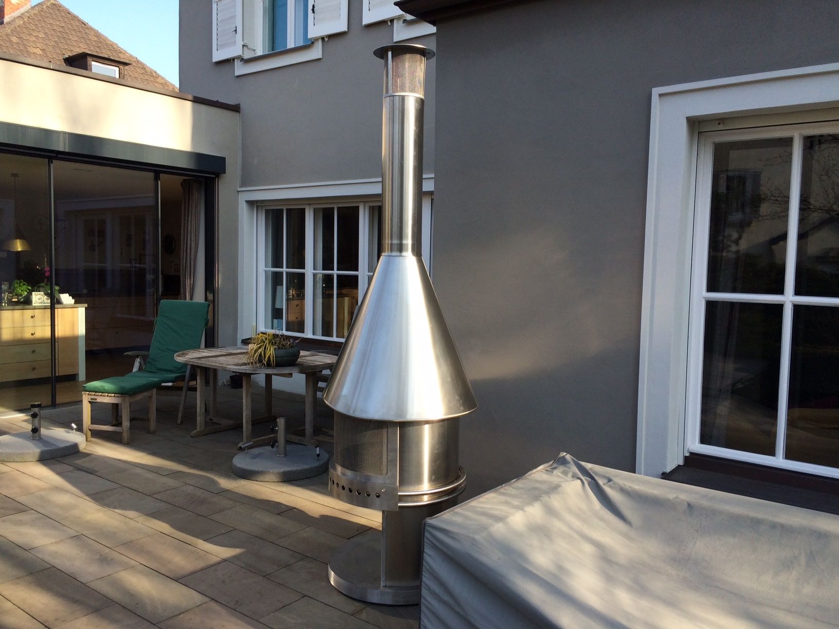 Camini: Cheminée Edelstahl Grillkamin NIRO – Nuovo e nell'imballaggio originale da Au SG venduto da Selwie 8