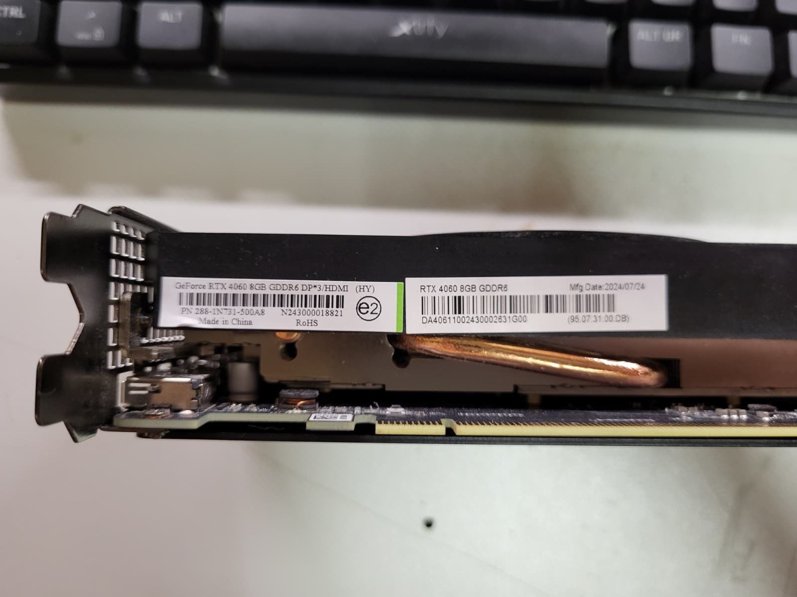 Nvidia Schede grafiche: Acer Predator GeForce RTX 4060 8GB GDDR6 – Usato da Unterengstringen venduto da CyberCore 4