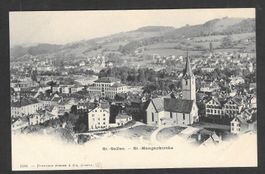 St. Gallen Teilansicht mit St. Mangenkirche