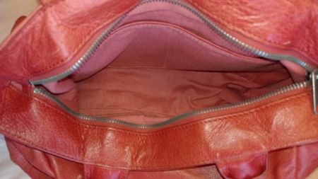 Ledertasche rot Liebeskind Berlin guter Zustand 