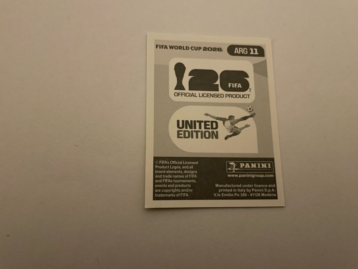 Panini Carte collezionabili: FIFA WM 2026 Exequil Palacios ARG 11 – Nuovo (secondo la descrizione) da Winterthur venduto da Cobraforce 1