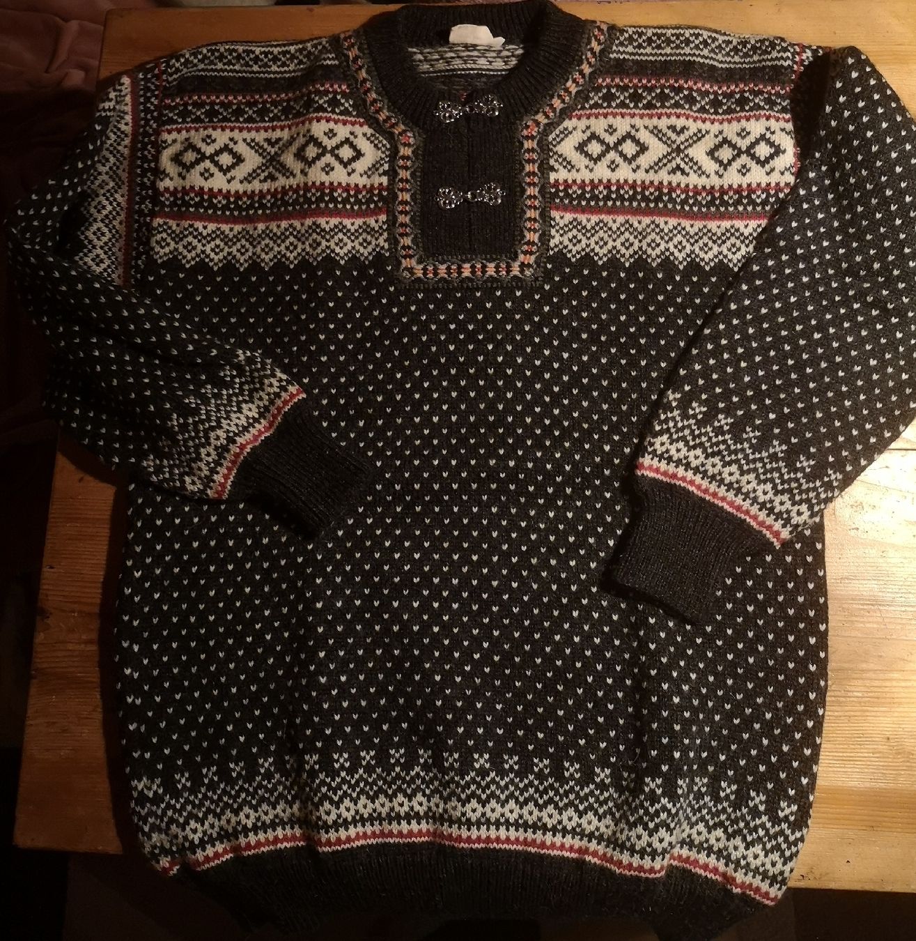 Maglioni & Felpe: Strickpullover, reine Schurwolle, NEU, Vintage "PANDA" – Nuovo (secondo la descrizione) da Zweisimmen venduto da Momo_1872 1