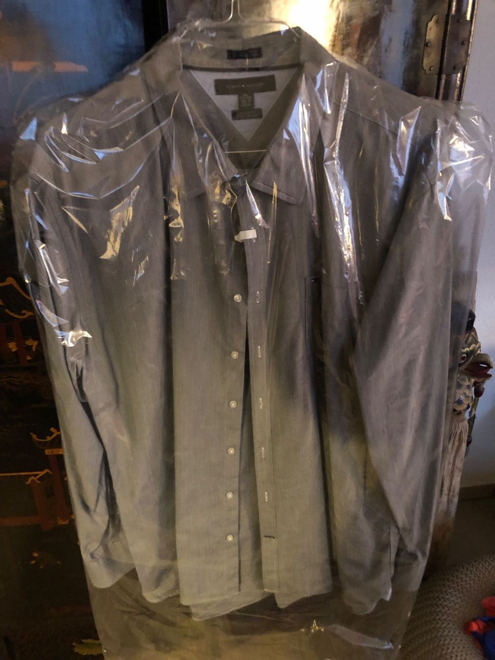 Camicie: Graues Hemd von Tommy Hilfiger Gr. XXL – Nuovo (secondo la descrizione) da Oberweningen venduto da Gerini 5