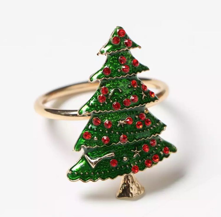 Tovaglioli: Serviettenring Tannenbaum – Nuovo e nell'imballaggio originale da Biel/Bienne venduto da Bolagol9
