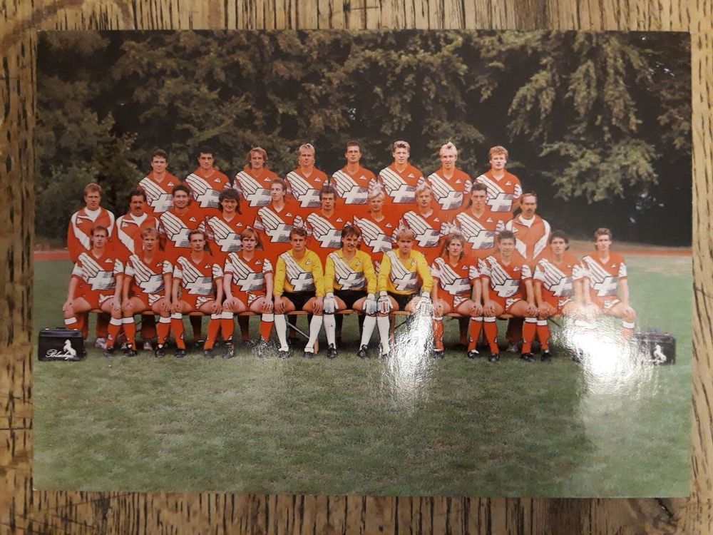 Mannschaftsfoto Schweizer Nati 1990/91 Kaufen auf Ricardo