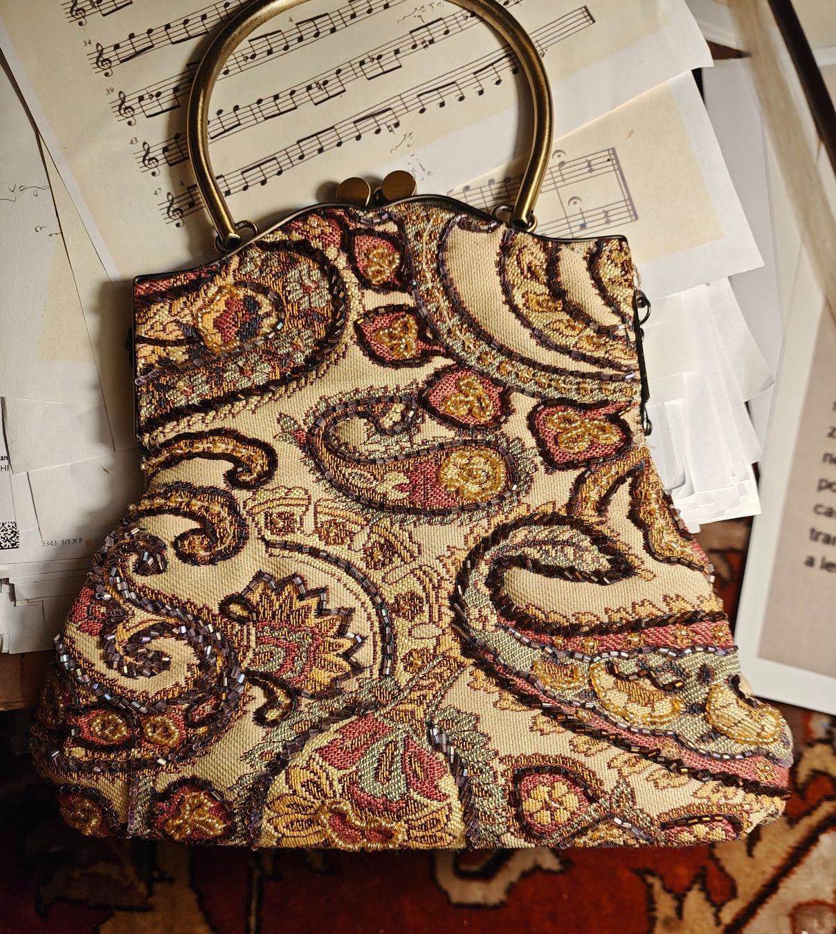 Borse da donna: Handtasche mit Pailletten – Nuovo (secondo la descrizione) da Schaffhausen venduto da sim_j822 2