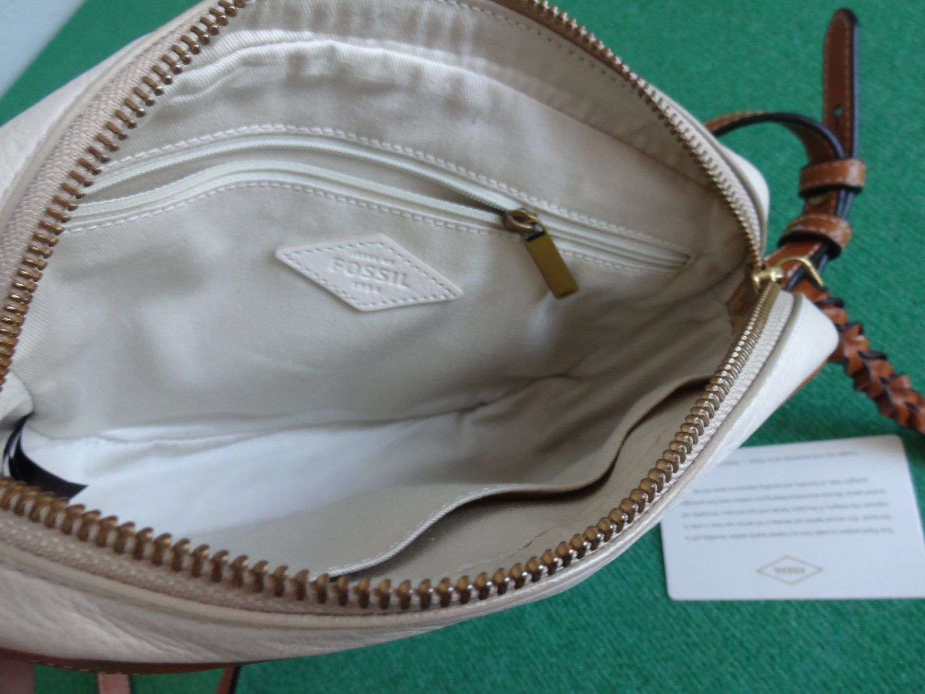Fossil Taschen für Damen: """ FOSSIL """ Leder Umhängetasche – Neu (gemäss Beschreibung) aus Frauenfeld von Riaa 5