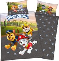 Bettwäsche Paw Petrol CH Mass 160x210 + 65x100cm