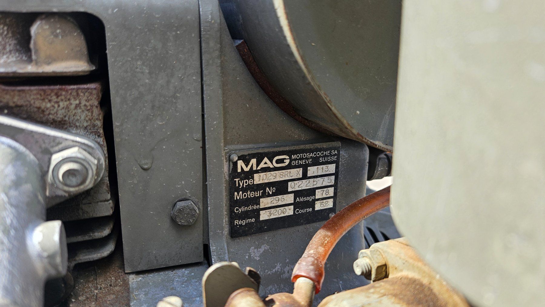 Aebi Tutte le macchine: Motormäher Aebi AM9 – Usato da Molinis venduto da iwops 2