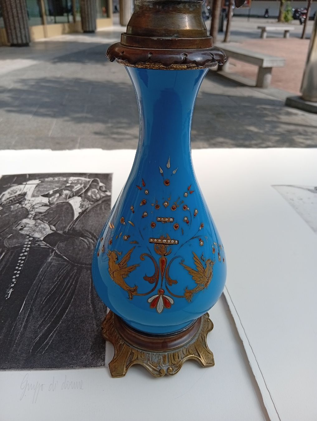 Lampade: Lampada a kerosene  – Usato da Lugano venduto da TomEle-Di-Tutto-1Po 1