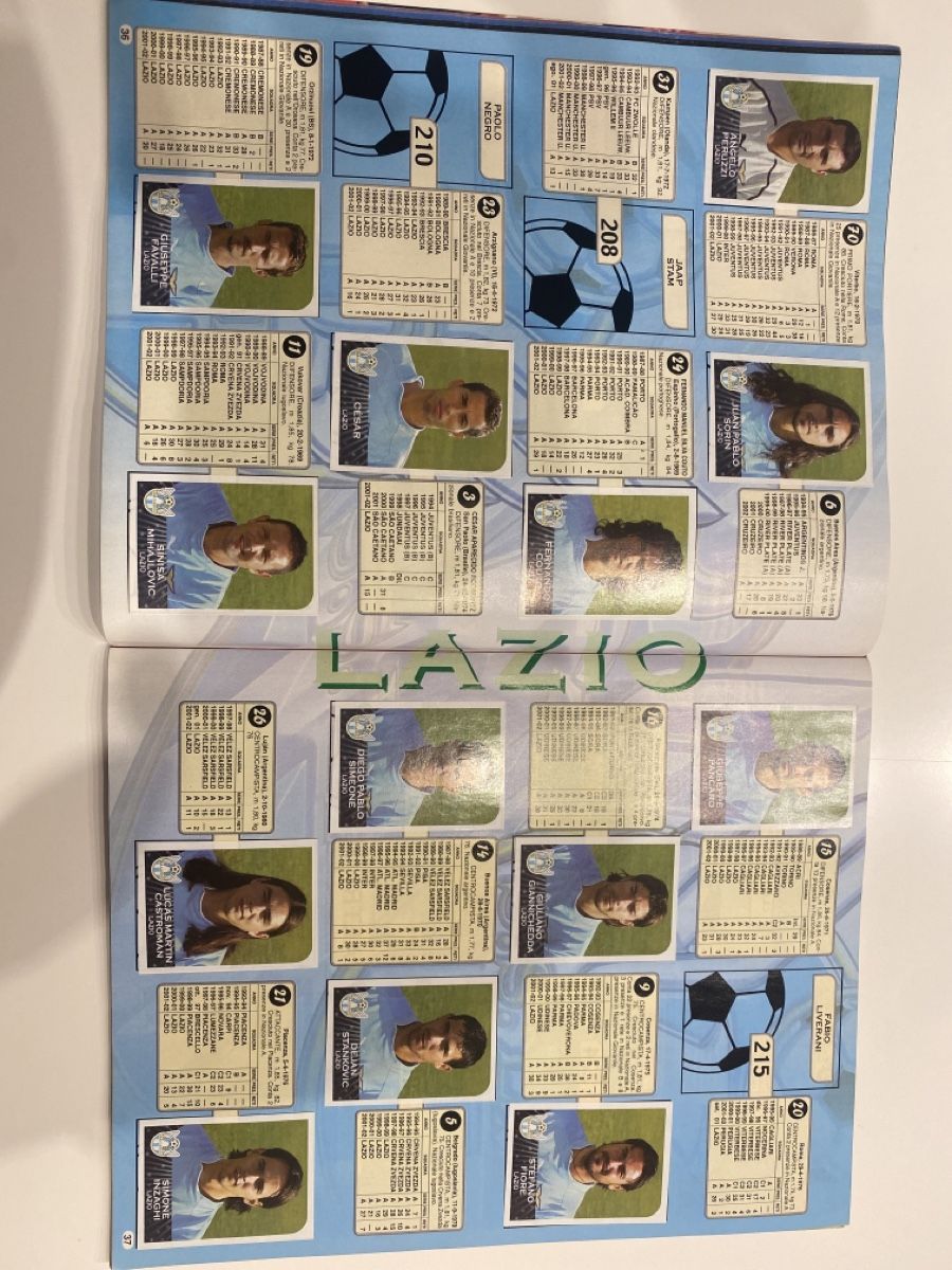 Panini Alben: Calciatori Album Panini 2002-03 – Neu (gemäss Beschreibung) aus Uster von oik_5k2y 2
