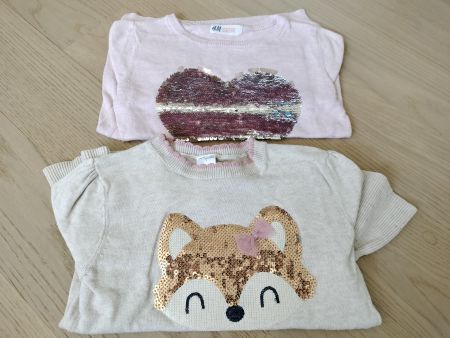 2x Pullover Mädchen Grösse 122/128