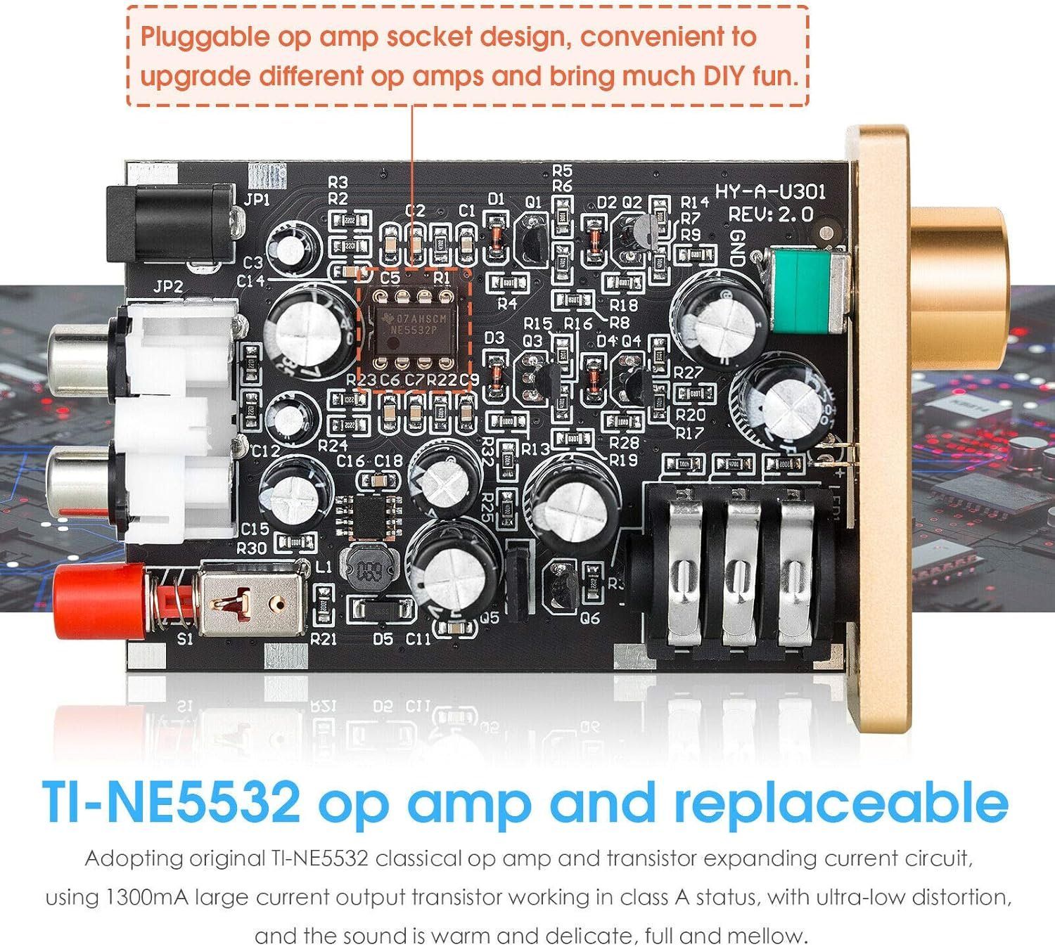 Amplificatori: Mini Kopfhörerverstärker Stereo Headphone Amplifier – Nuovo e nell'imballaggio originale da Geneve venduto da Titi2008 5