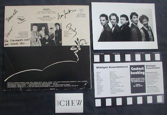 Schallplatten: THE CREW - The Devil ... CH-Wave Rock mit Autogramm – Gebraucht aus Zürich von Vinyl 3