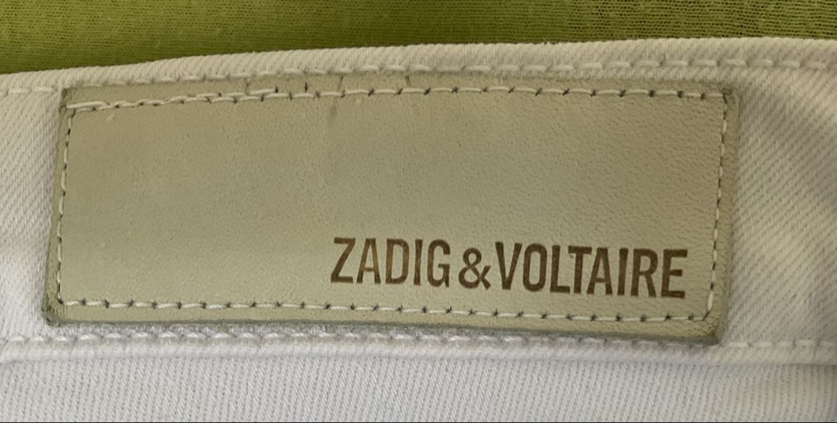 Zadig & Voltaire Jeans: Zadig & Voltaire jeans Blanc Taille 28 - stretch – Nuovo (secondo la descrizione) da Corseaux venduto da Mililaforet75 5