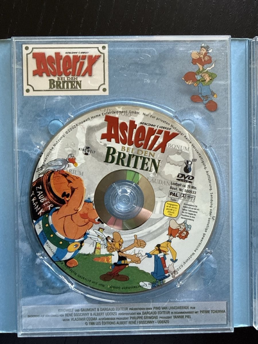 Tutti i DVDs: Asterix 3 DVDs Operation Hinkelstein Siegt über Csar – Usato da Dübendorf venduto da Didi01 3