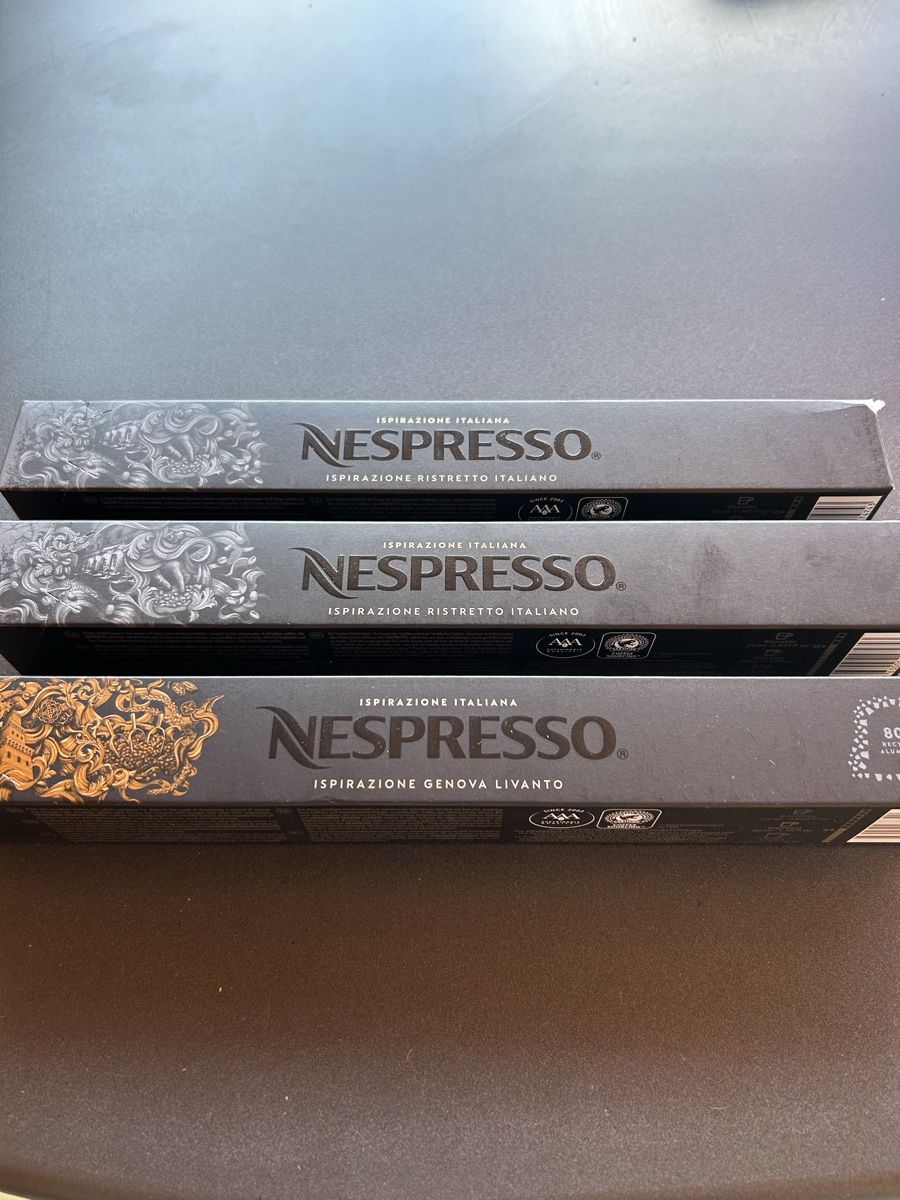 Nespresso Machines à café & Machines à expresso: Nespresso Kapseln – Neuf avec emballage d'origine à Rüschegg Gambach par tom.steffi