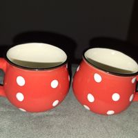 2 Süsse Expresso Tassen pünktli styl
