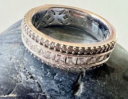 Esprit Silberring 925 mit Zirkonia - funkelnder Memoire Stil