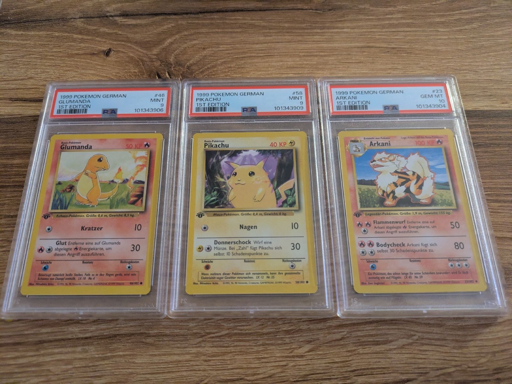 Pokémon Carte collezionabili: Pokémon 1 Edition - 12 PSA Karten – Nuovo (secondo la descrizione) da Frauenfeld venduto da Hangi-Mike 1
