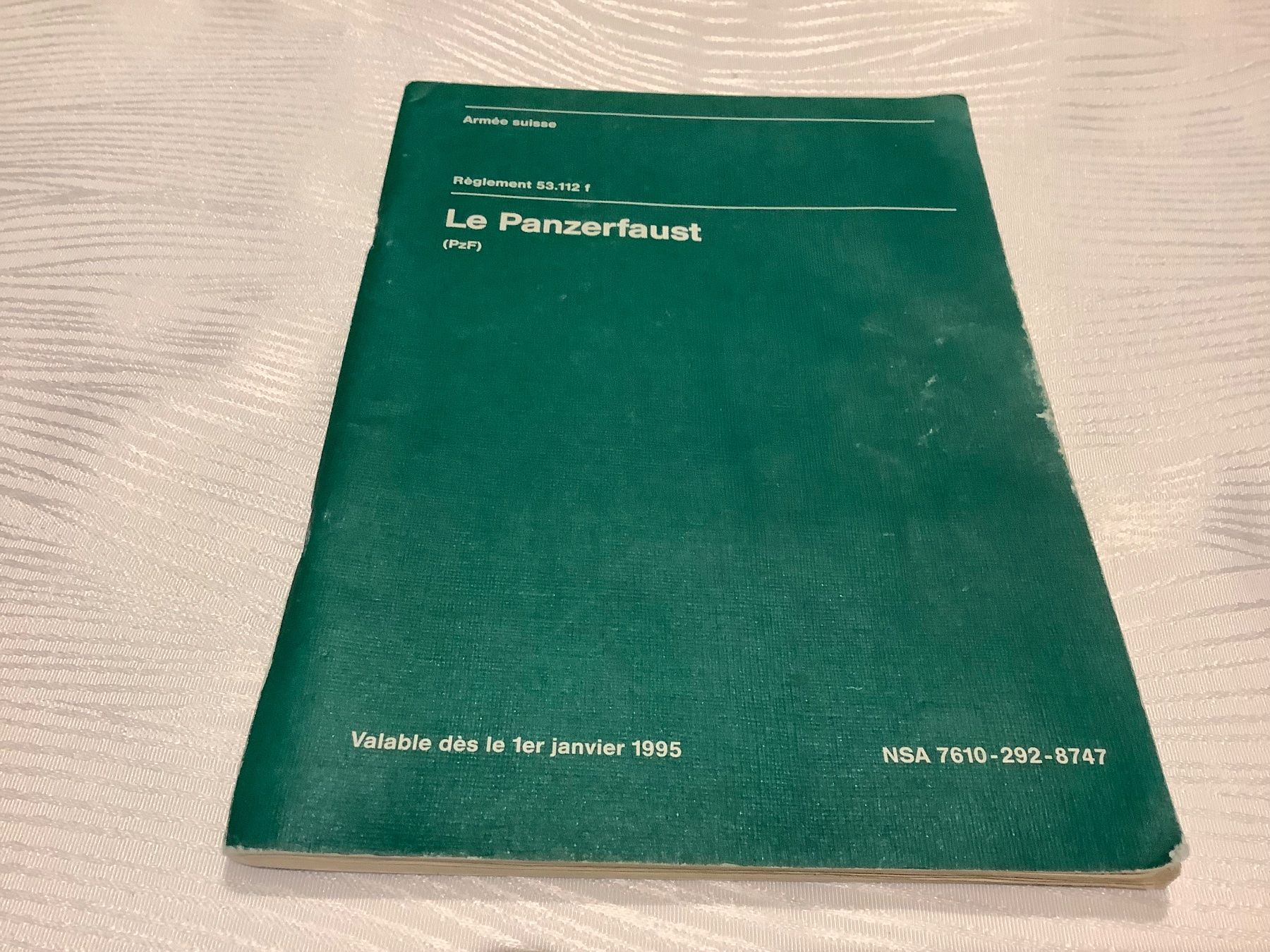 Livres: Le Panzerfaust (PzF) – D'occasion à Massongex par Nitramas