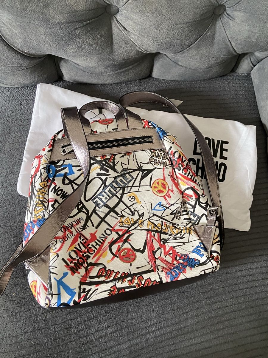 Moschino Zaini: Sac à dos Moschino Love – Nuovo e nell'imballaggio originale da Montreux venduto da Perledor 1