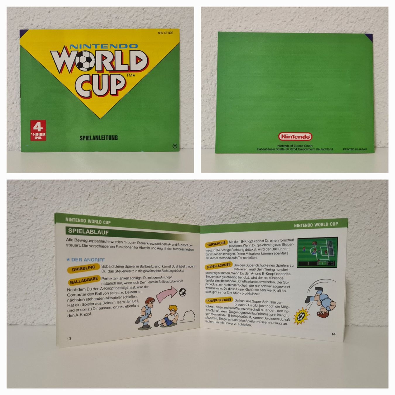 Nintendo Spiele: NINTENDO WORLD CUP - CIB / Pal B Nintendo NES – Gebraucht aus Dübendorf von digital_bath 9
