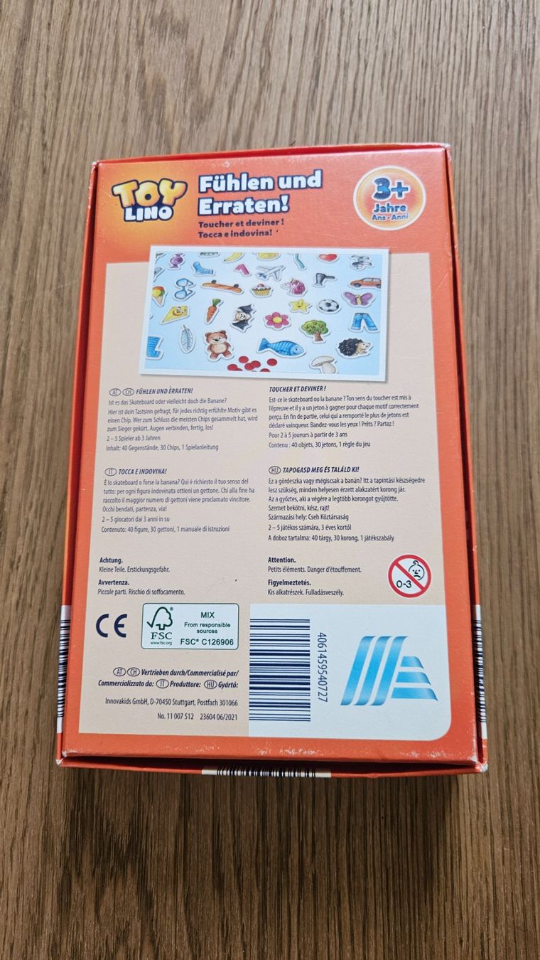 Giochi: Gioco tattile ToyLino – Usato da Melano venduto da H-Sara 1
