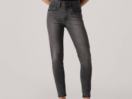 Levi's 721 High Rise Skinny Jeans - grau/schwarz - W29 L32