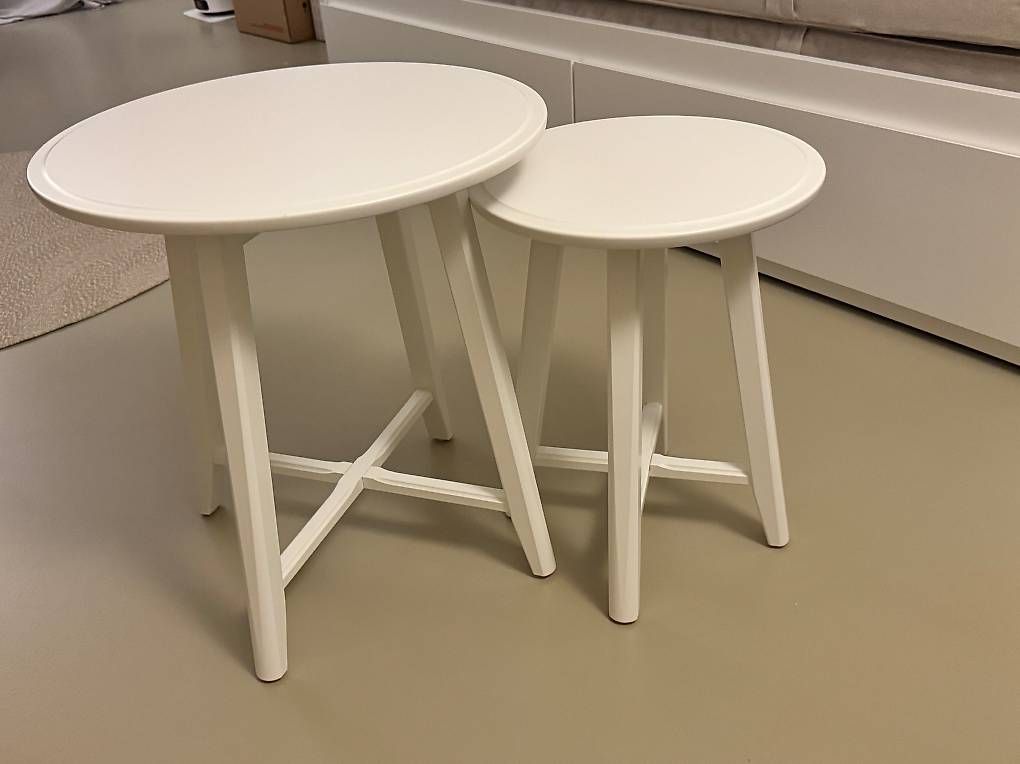 Tavoli: Couch- / Beistelltische 2er Set weiss – Usato da Zürich venduto da maw_67ls